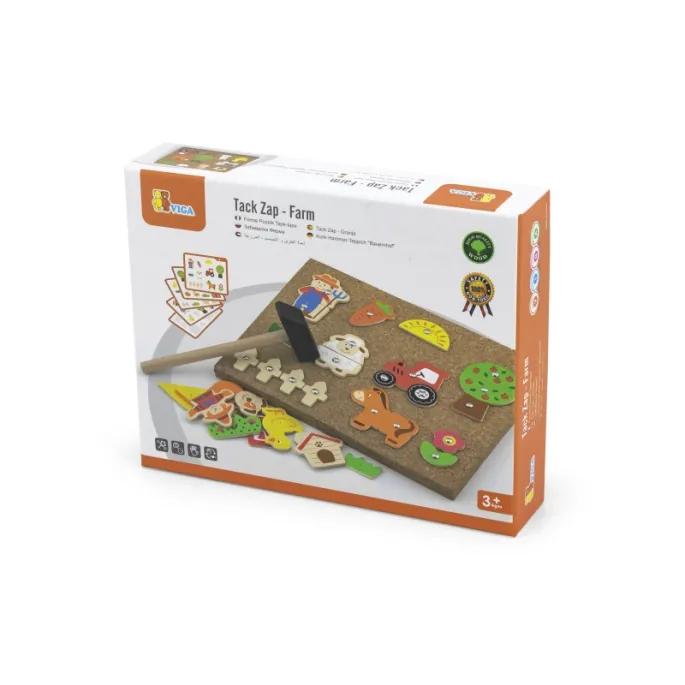 Montessori przybijanka rozwijająca zdolności manualne