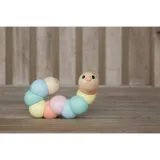 Bezpieczna, lakierowana gąsienica skręcana do kreatywnej zabawy