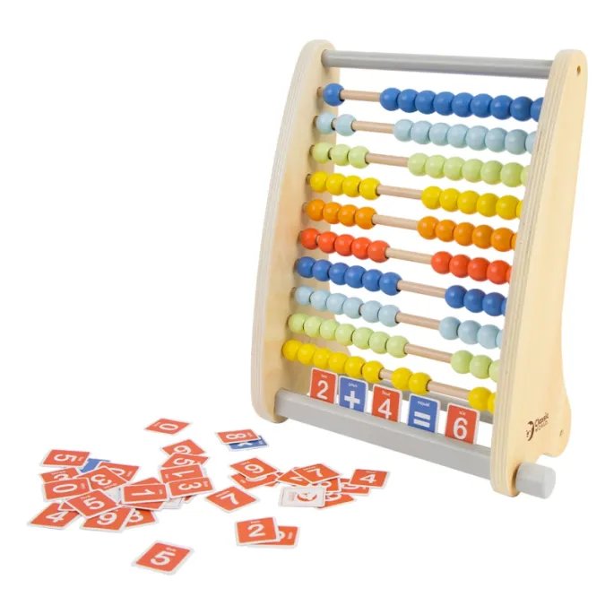 Kolorowe karty do liczenia i działań matematycznych