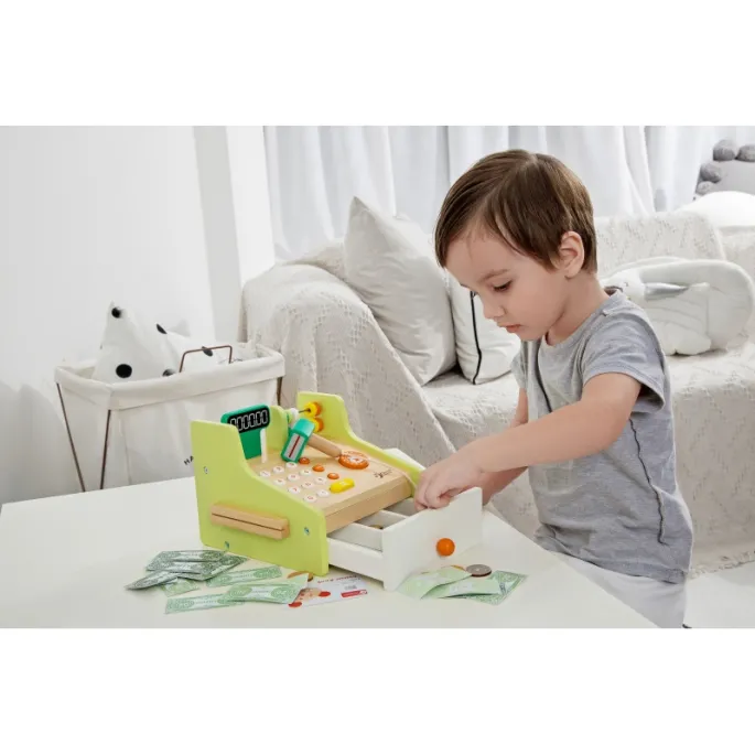 Drewniana zabawka rozwijająca umiejętności matematyczne