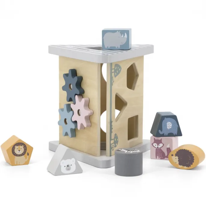 Klocki do dopasowywania pobudzające kreatywność dziecka