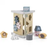 VIGA PolarB Drewniany sorter z klockami piramida Układanka