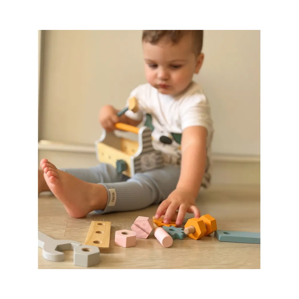 VIGA PolarB Drewniana Skrzynka z Narzędziami