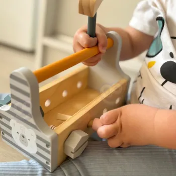 VIGA PolarB Drewniana Skrzynka z Narzędziami