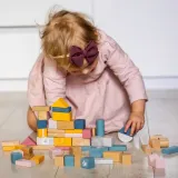 Zestaw klocków edukacyjnych od VIGA - 60 elementów do zabawy