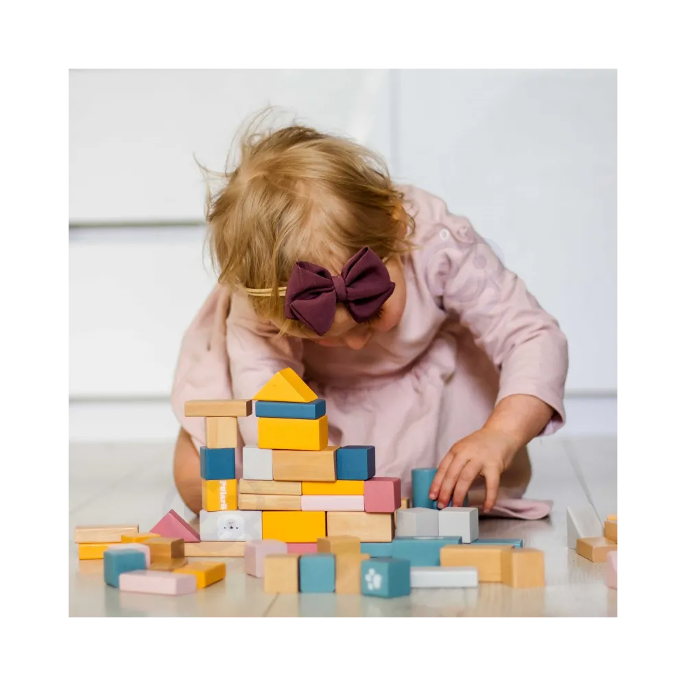 Klocki sensoryczne VIGA dla dzieci - rozwijaj zmysły i analityczne myślenie