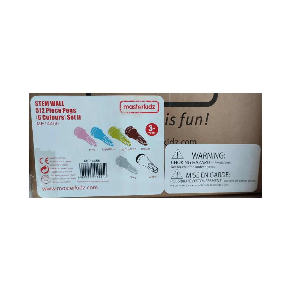 MASTERKIDZ Kołeczki Do Tablicy 512 Szt. 6 Kolorów