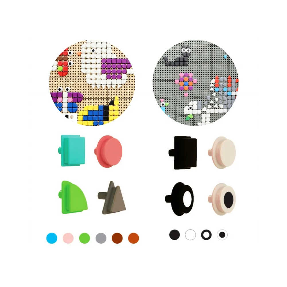 MASTERKIDZ Geometryczne Elementy Tablic 256 szt