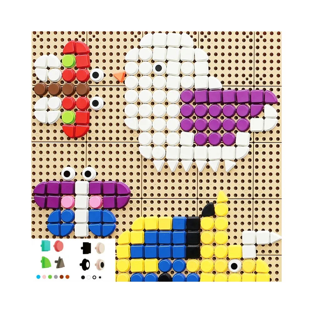 MASTERKIDZ Geometryczne Elementy Tablic 256 szt