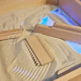 Bezpieczna ramka na piasek MASTERKIDZ do przedszkoli i kącików zabaw