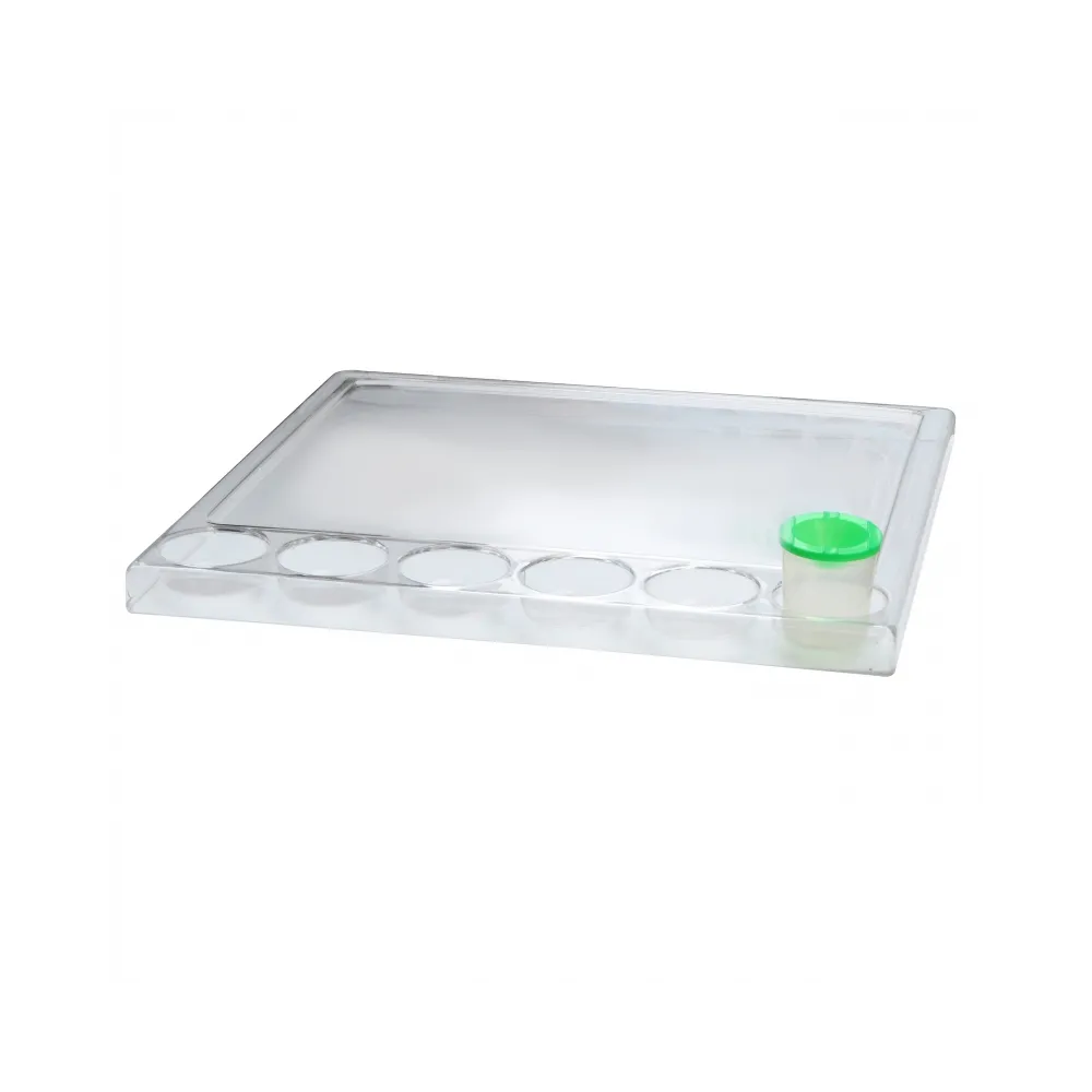 MASTERKIDZ Kwadratowa Taca do Malowania Montessori