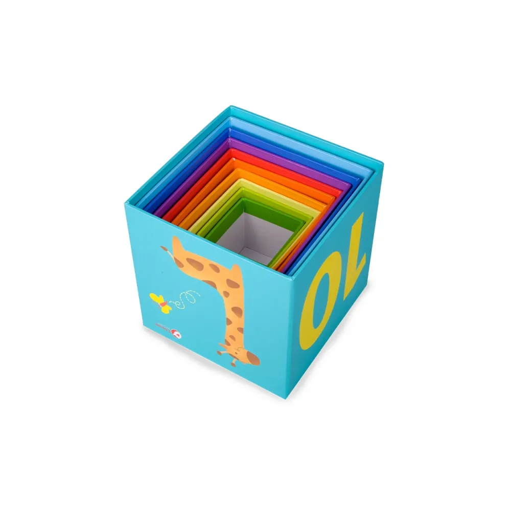 CLASSIC WORLD Magic Box Blocks Puzzle Tower Box Educational Toy