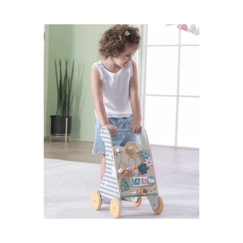 VIGA Drewniany Pchacz Edukacyjny dla dzieci