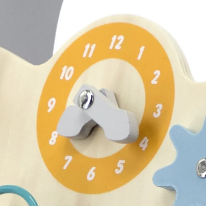 Drewniana zabawka edukacyjna dla najmłodszych