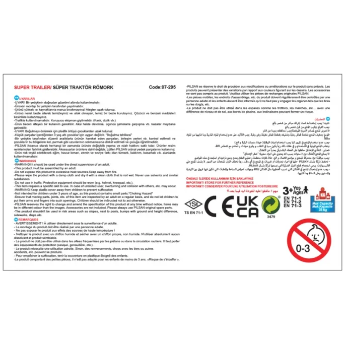 Przyczepka dla dzieci rozwijająca kreatywność i koordynację ruchową.