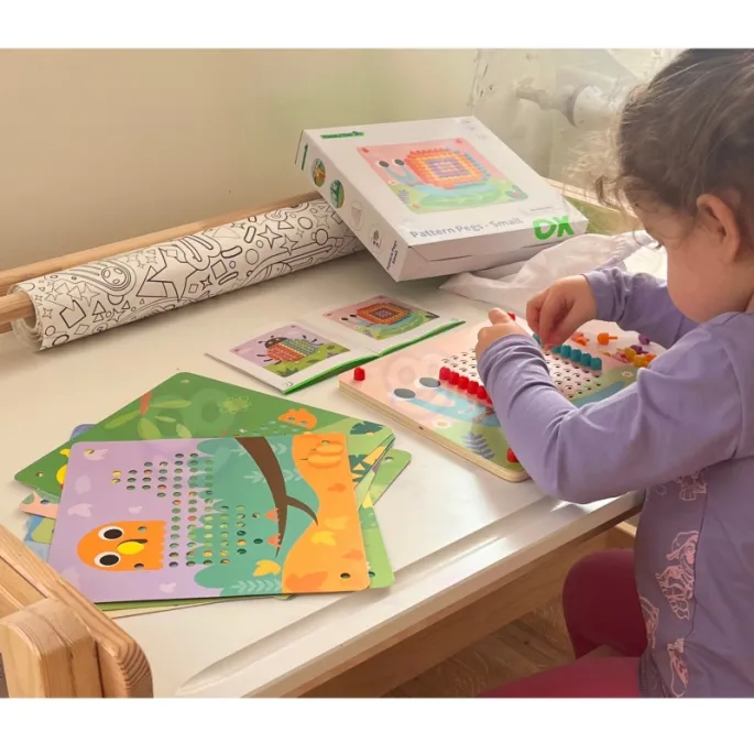 Plansze do układania rozwijające zdolności manualne