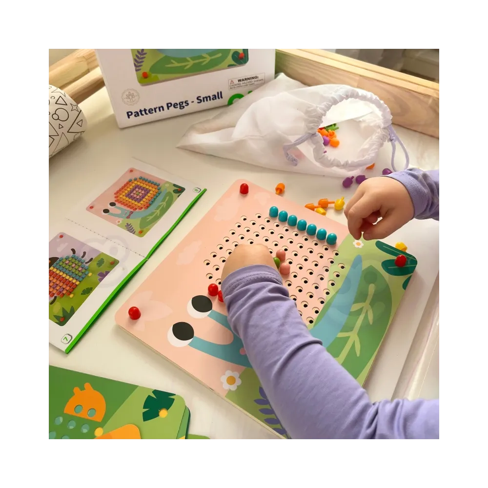 TOOKY TOY Układanka z Pinezkami Kołki Wpinaczka