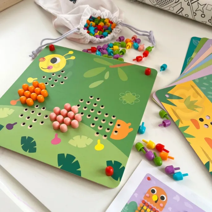 Edukacyjna układanka dla małych artystów