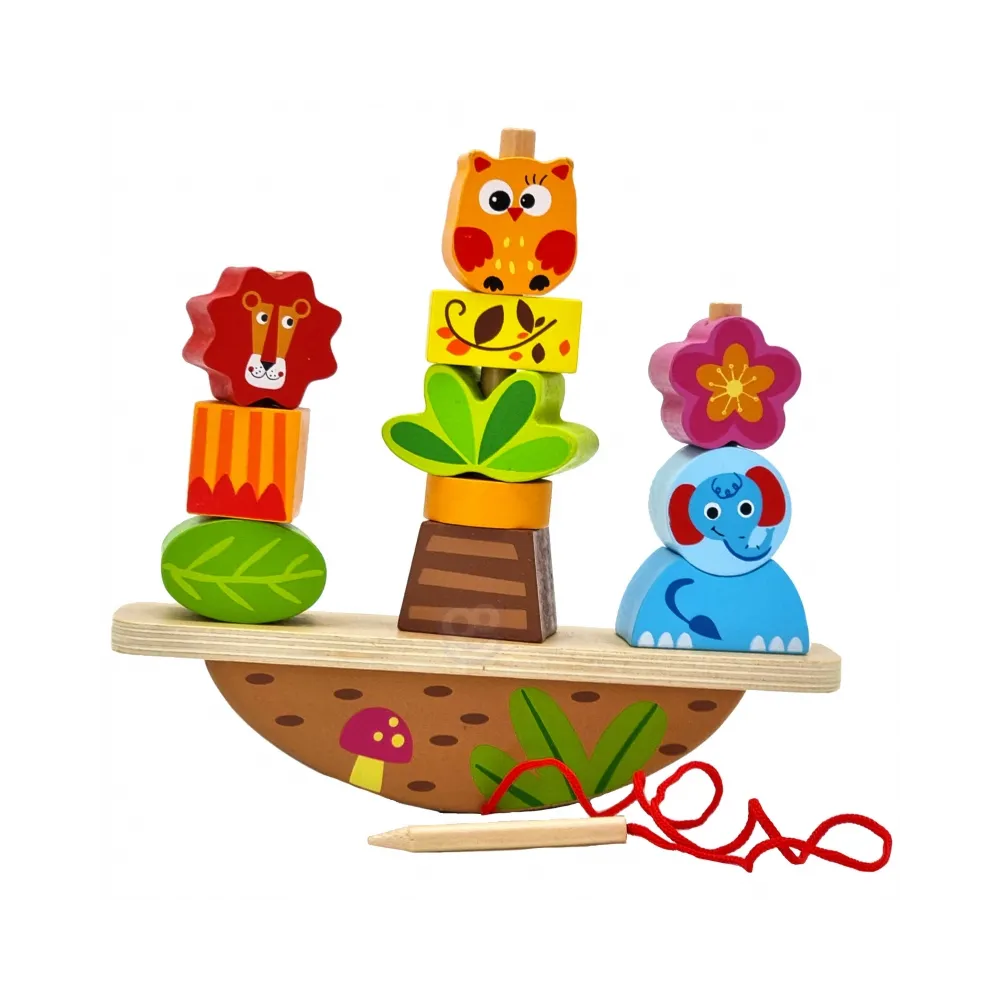 TOOKY TOY Układanka Balansująca Zwierzęta