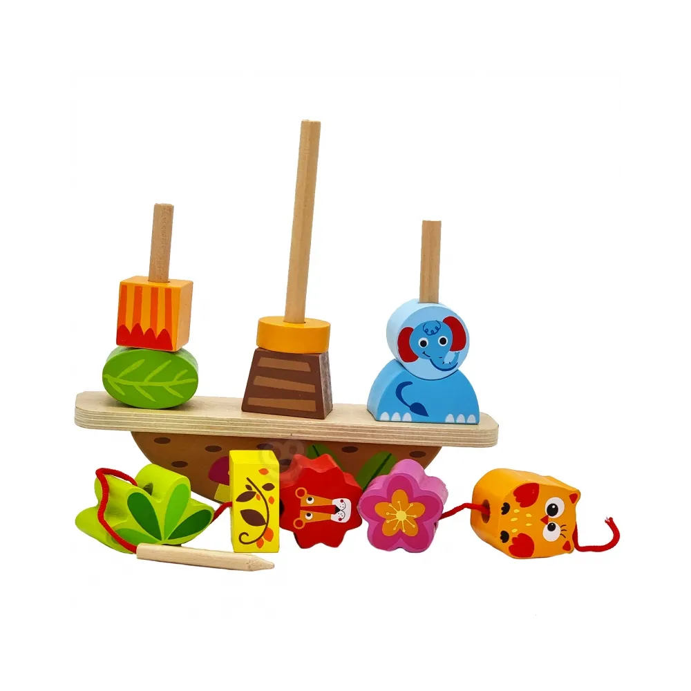 TOOKY TOY Układanka Balansująca Zwierzęta