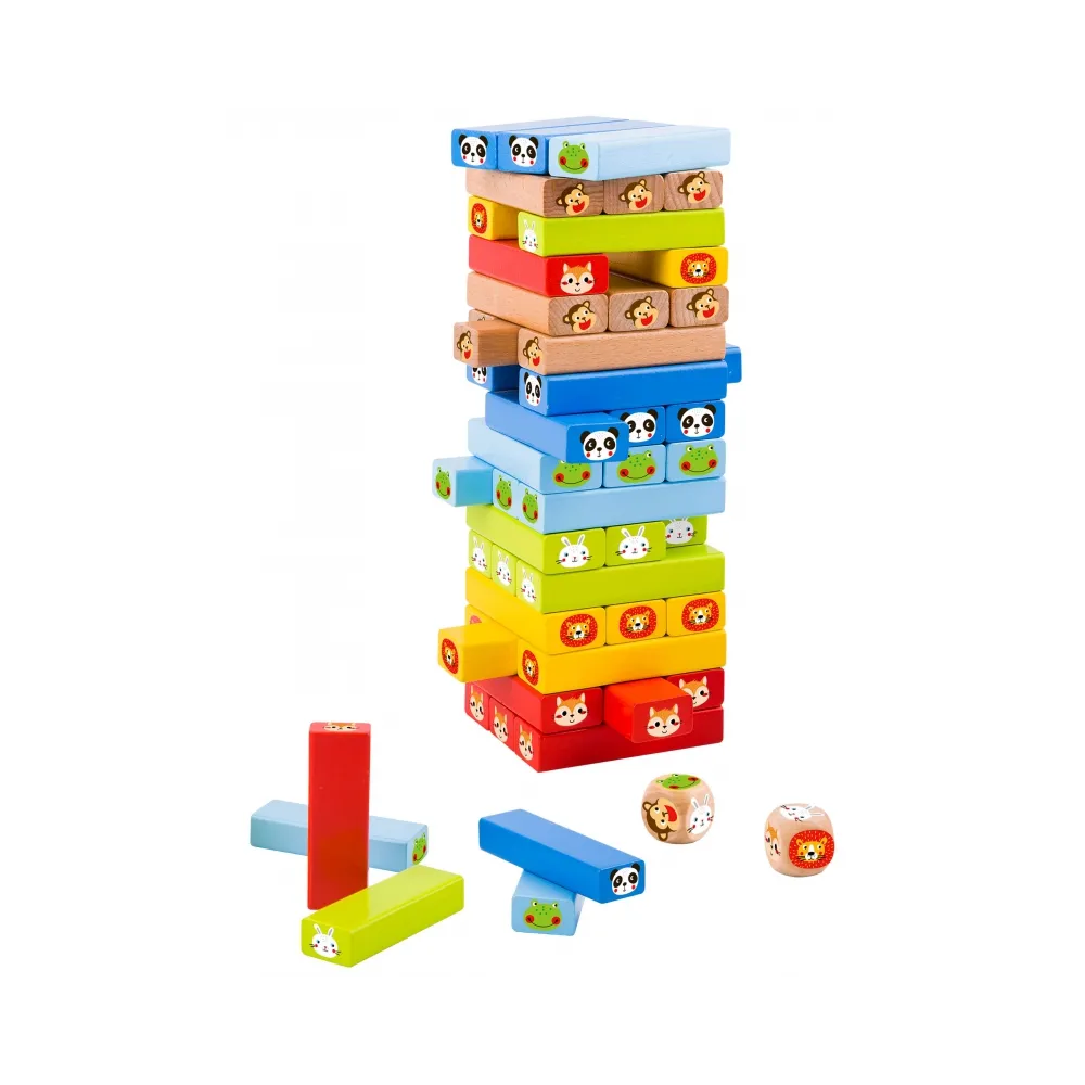 TOOKY TOY Gra Zręcznościowa Zwierzęta 82 el.