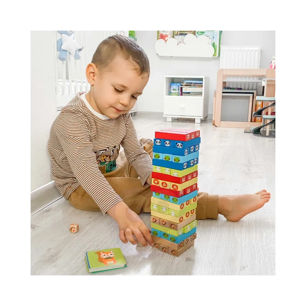 TOOKY TOY Gra Zręcznościowa Zwierzęta 82 el.