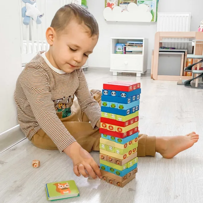 Zestaw TOOKY TOY 82 el. do kreatywnej zabawy dziecięcej