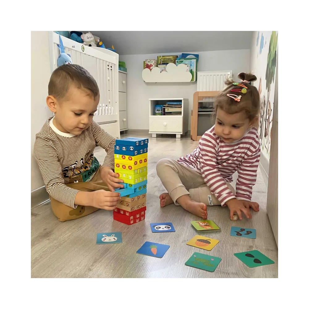 TOOKY TOY Gra Zręcznościowa Zwierzęta 82 el.