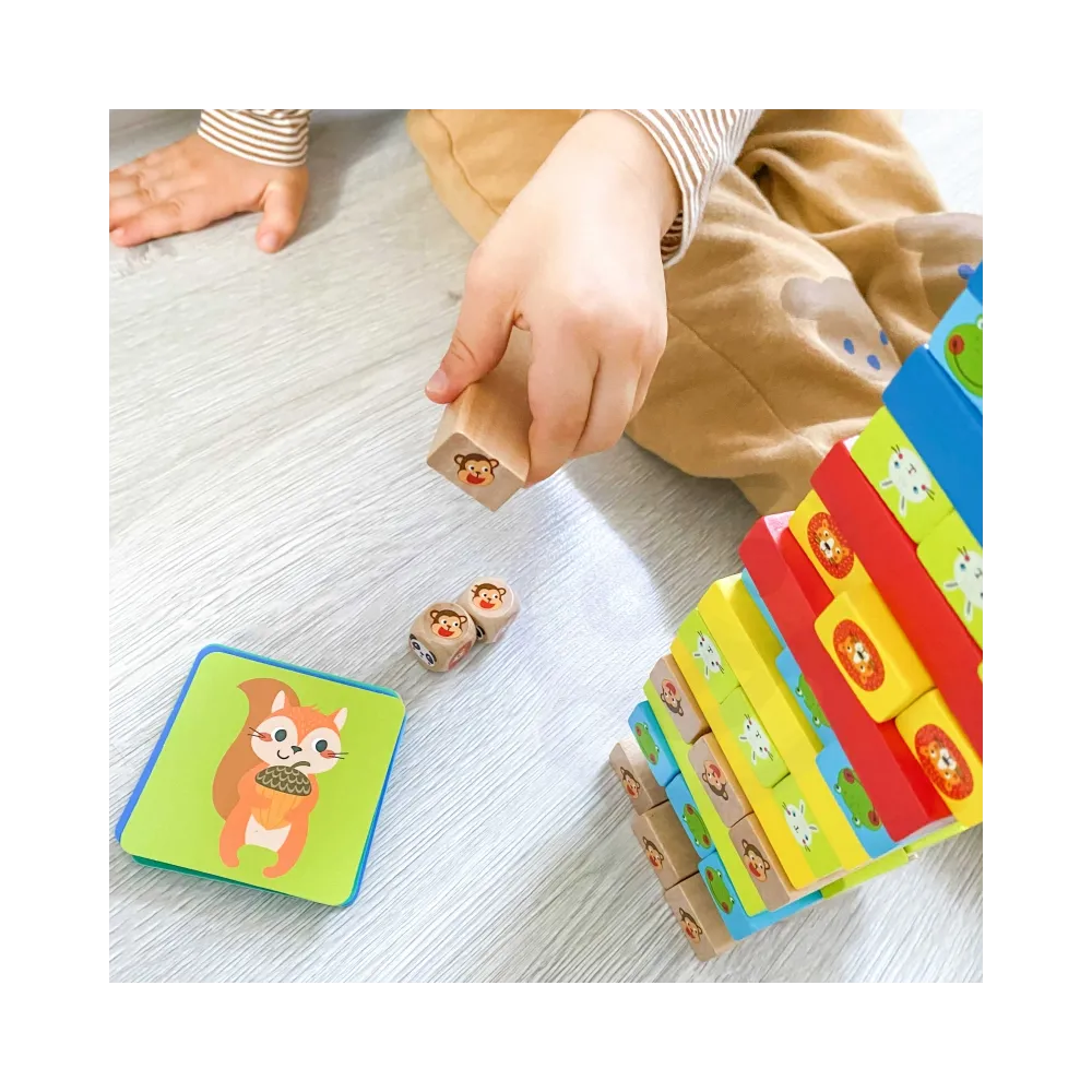 TOOKY TOY Gra Zręcznościowa Zwierzęta 82 el.