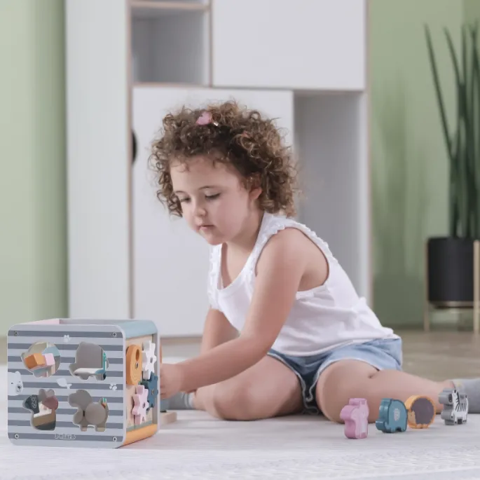 Sorter kształtów rozwijający logiczne myślenie dzieci