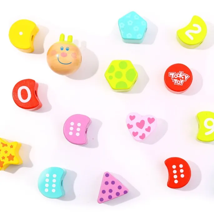 Gąsienica z klocków - idealna dla przedszkolaków