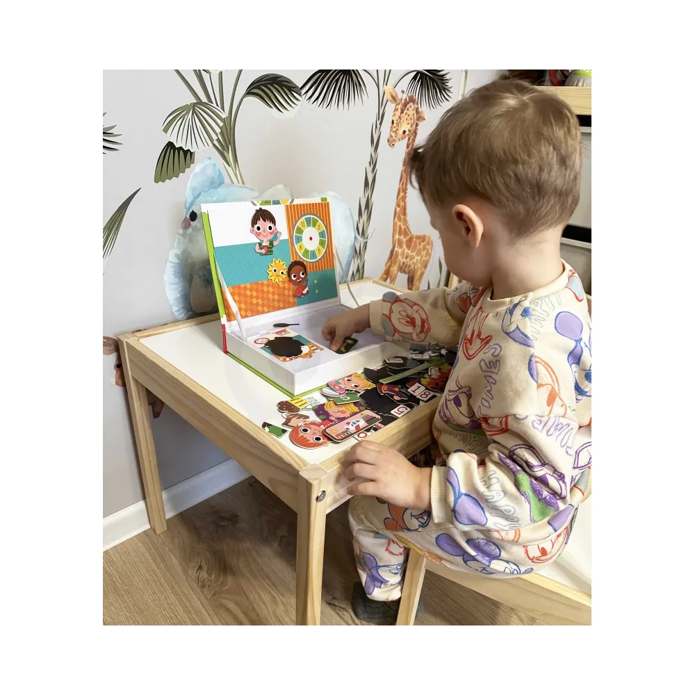 TOOKY TOY Puzzle Drewniane Pudełko Magnetyczne