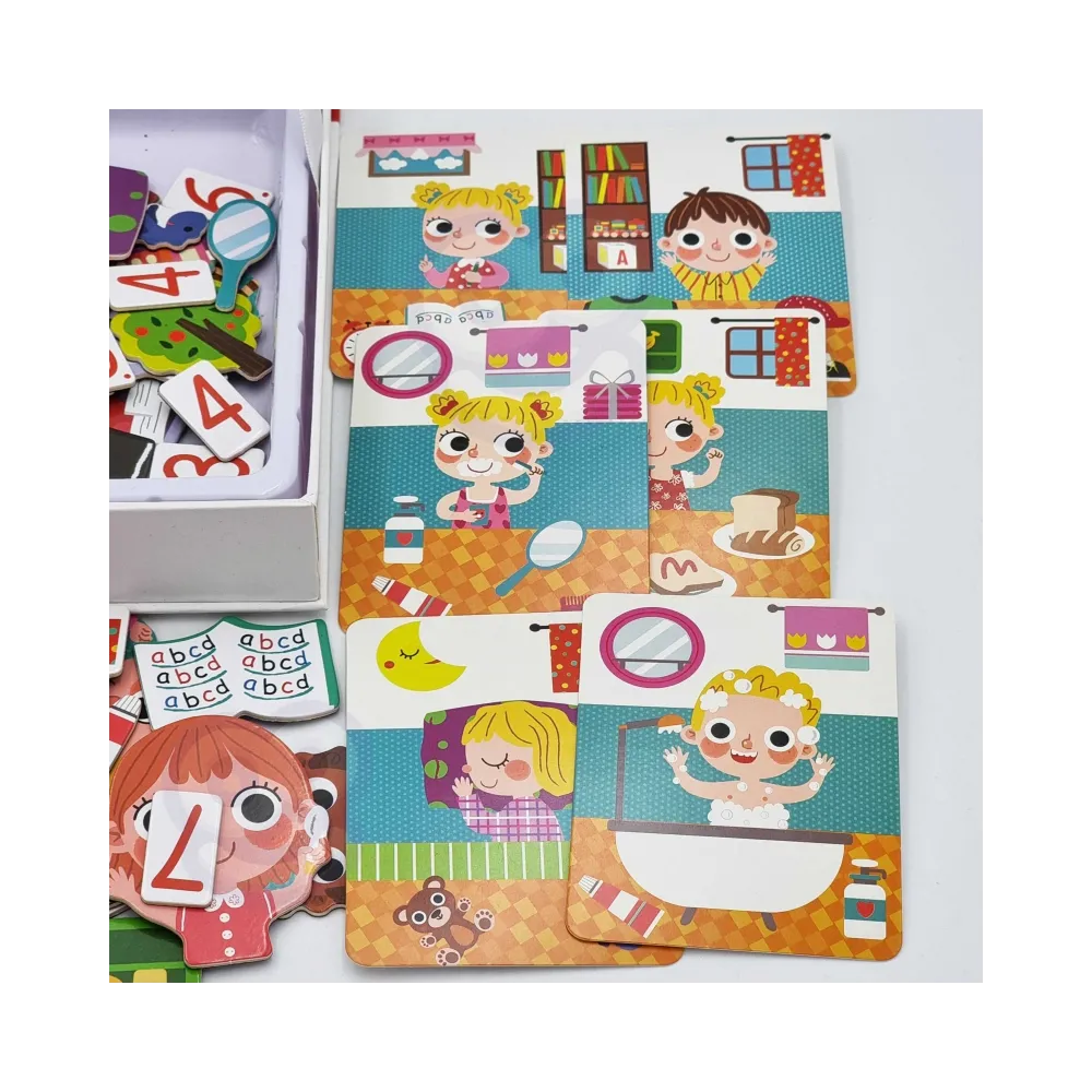 TOOKY TOY Puzzle Drewniane Pudełko Magnetyczne