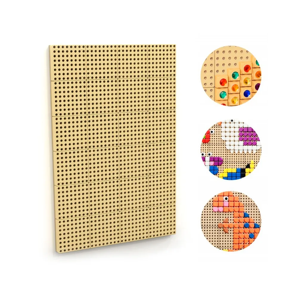 MASTERKIDZ Panel Ścienny Tablica Naukowa Kreatywna STEM + Panel Monatażowy 120x80cm