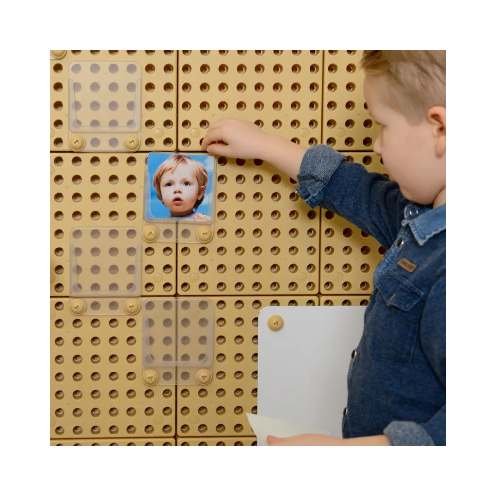 MASTERKIDZ Przezroczysta Kieszonka Na Zdjęcia Karty Etui 6 szt.