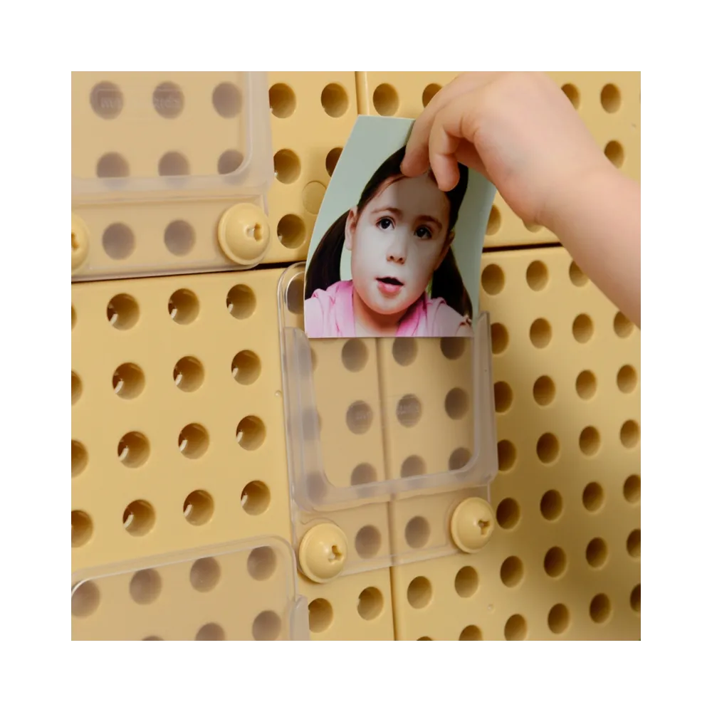 MASTERKIDZ Przezroczysta Kieszonka Na Zdjęcia Karty Etui 6 szt.