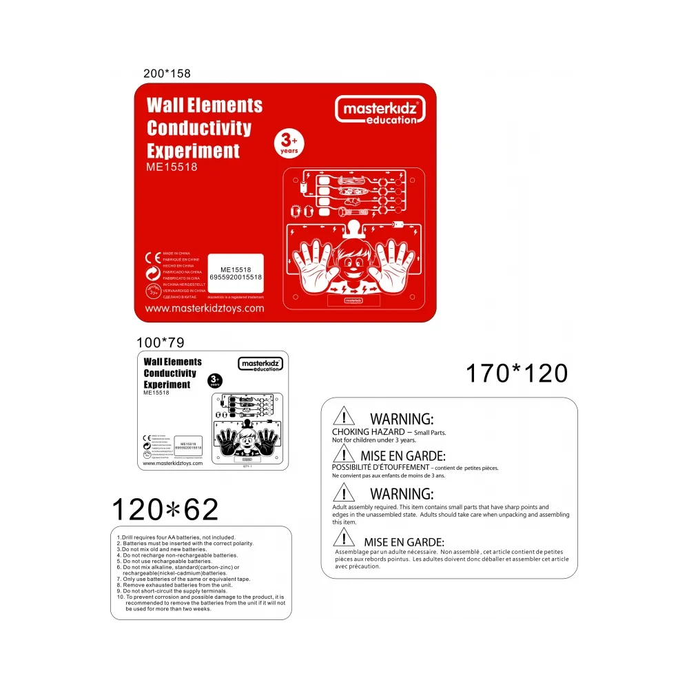 MASTERKIDZ Tablica Edukacyjna Eksperyment Przewodnictwa