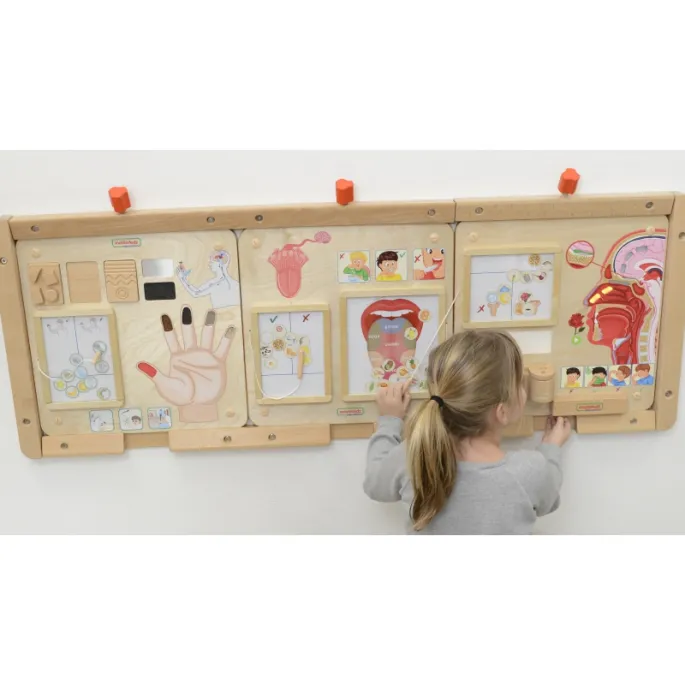 Edukacja przez dotyk - tablica Montessori