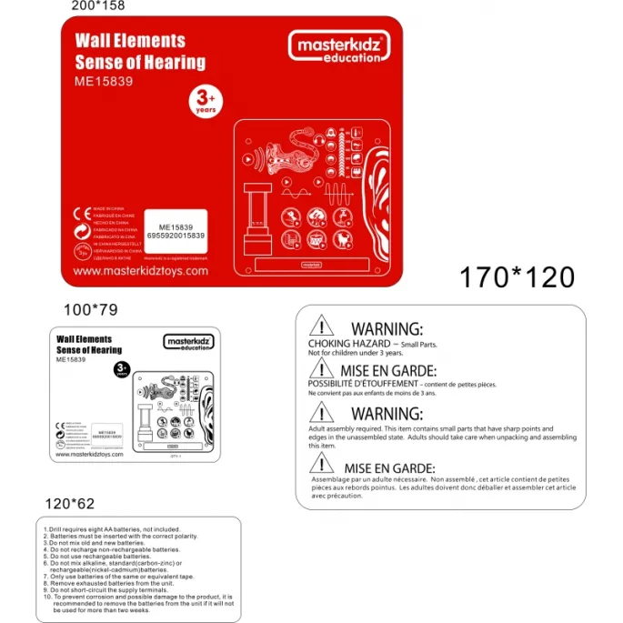 Zmysł słuchu w edukacji dzieci z MASTERKIDZ