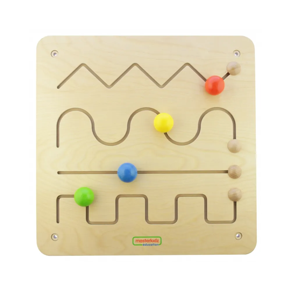 MASTERKIDZ Tablica Przesuwna Mała Motoryka Montessori