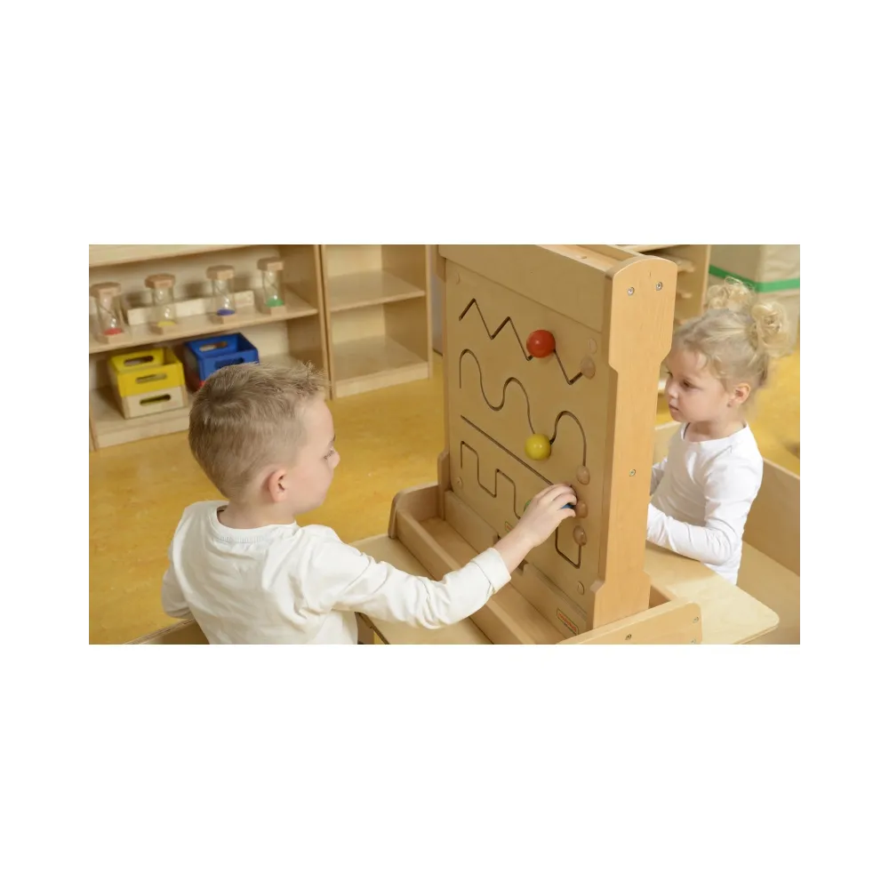 MASTERKIDZ Tablica Przesuwna Mała Motoryka Montessori