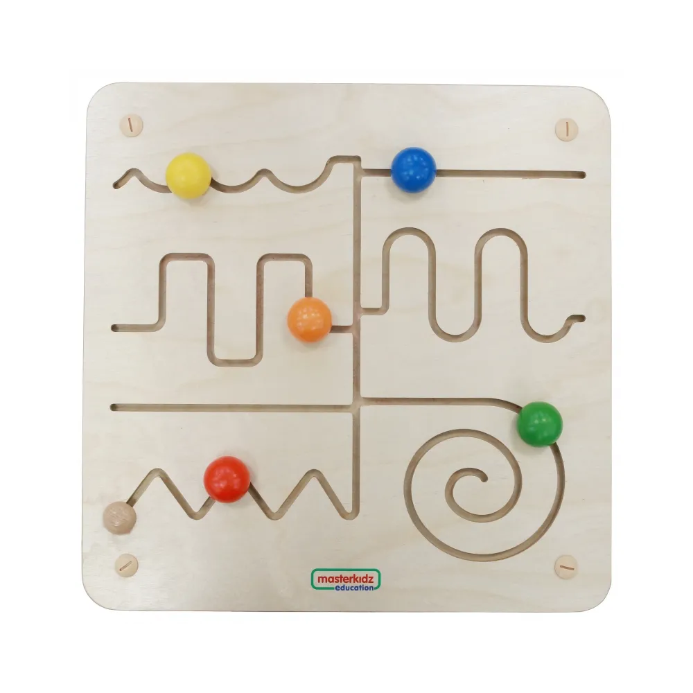 MASTERKIDZ Tablica Edukacyjna Labirynt Montessori