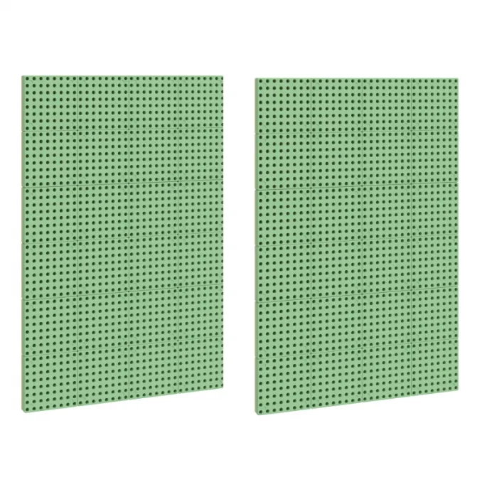 Panel ścienny do nauki z kolorowymi kołeczkami