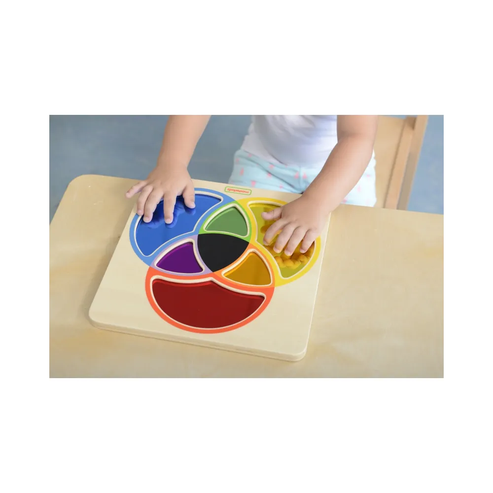 MASTERKIDZ Tablica Edukacyjna Lustro Nauka Mieszania Kolorów