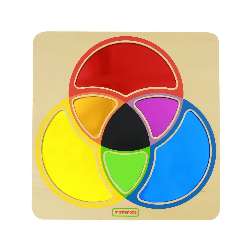 MASTERKIDZ Tablica Edukacyjna Lustro Nauka Mieszania Kolorów