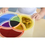 MASTERKIDZ Tablica Edukacyjna Lustro Nauka Mieszania Kolorów