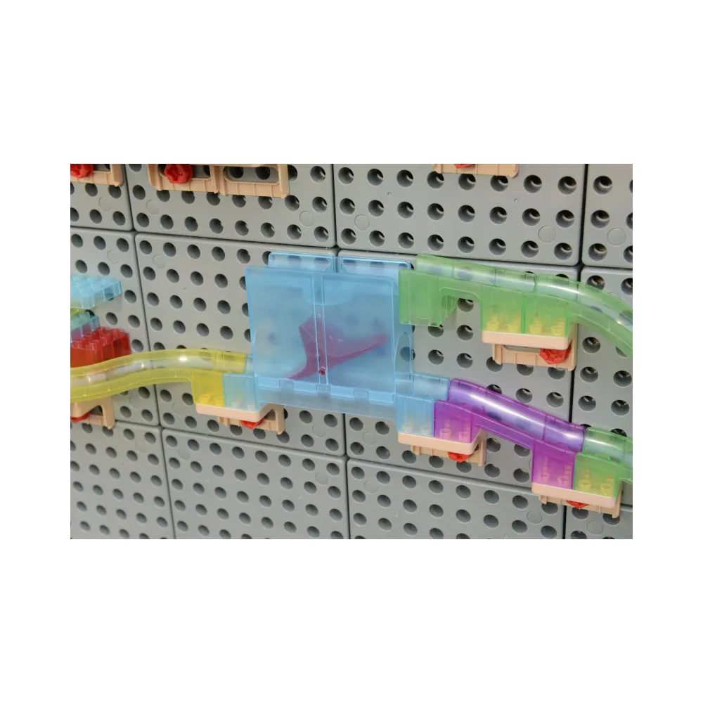 MASTERKIDZ Zestaw Konstrukcyjny Tor dla Piłek Tablica STEM 120elementów