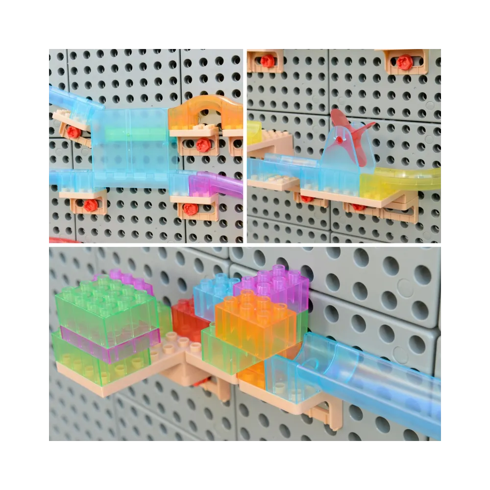 MASTERKIDZ Zestaw Konstrukcyjny Tor dla Piłek Tablica STEM 440elementów