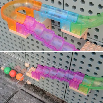 MASTERKIDZ Zestaw Konstrukcyjny Tor dla Piłek Tablica STEM 440elementów