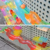 MASTERKIDZ Zestaw Konstrukcyjny Tor dla Piłek Tablica STEM 440elementów